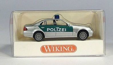 Wiking H0 104 20 29 Mercedes Benz MB E-Klasse Polizei Blaulicht Einsatzwagen NEU OVP