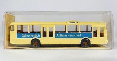 Wiking H0 700 Mercedes Benz O305 VÖV Stadion Bus Linienbus Allianz NEU OVP
