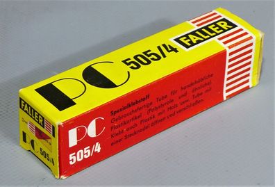 Faller H0 PC-505/4 Klebstoff Kleber Tube 60er/70er Jahre OVP "NEU" Sammler RAR