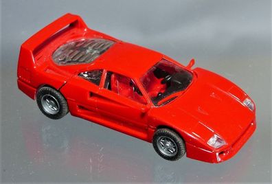 Herpa H0 025102 Ferrari F40 Sportwagen High-Tech Modell