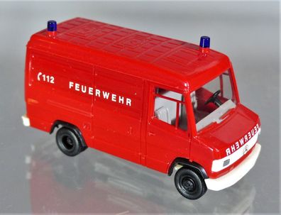 Herpa H0 041423 Einsatzfahrzeug Feuerwehr Mercedes Benz MB 609 D 609D Feuerwehr 112