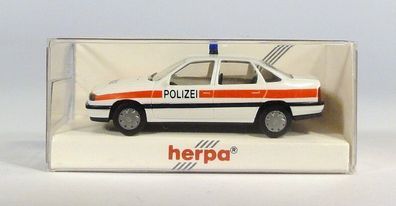 Herpa H0 041812 Opel Vectra GL Polizei Schweiz Blaulicht Einsatzwagen NEU OVP