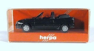 Herpa H0 2058 Opel Kadett E Cabrio Cabriolet schwarz NEU OVP