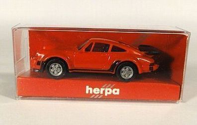 Herpa H0 2060 Porsche 911 rot-schwarz NEU OVP
