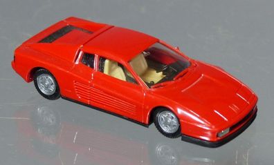 Herpa H0 2500 Ferrari Testarossa Sportwagen rot