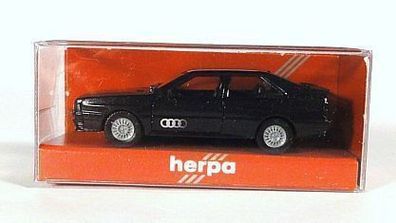 Herpa H0 3070 Audi Quattro schwarz NEU OVP