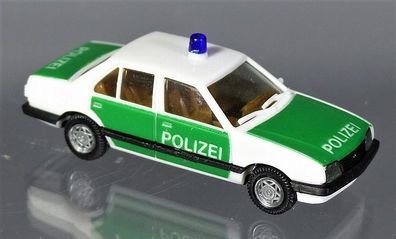 Herpa H0 4045 Opel Ascona C Stufenheck Polizei Blaulicht Lemmertz Sportstahlfelgen