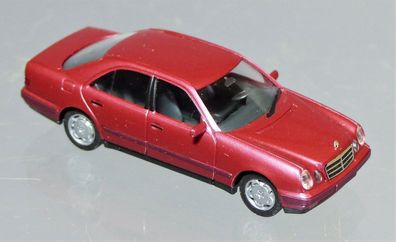 Herpa H0 MB Mercedes Benz E-Klasse Limousine rosa-rot metalic