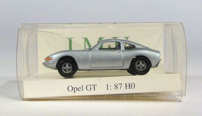IMU I.M.U. H0 1:87 06002 Opel GT silber Sportwagen NEU OVP