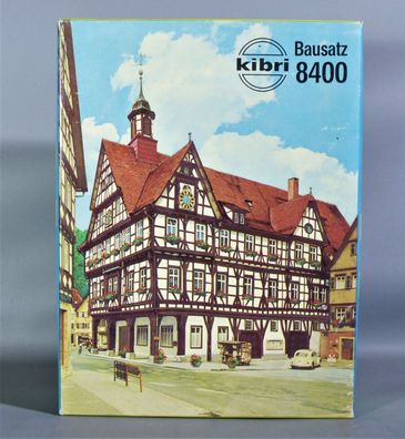 Kibri H0 8400 Fachwerkhaus Rathaus in Bad Urach Stadthaus Fachwerk NEU OVP