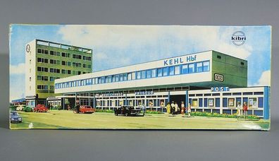 Kibri H0 9514 Hauptbahnhof Hbf Kehl Moderner Bahnhof 60er/70er Jahre NEU OVP