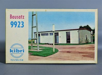 Kibri H0 9923 Gleisbauschuppen Gleisbau-Lager Werkstatt 60er/70er Jahre NEU OVP