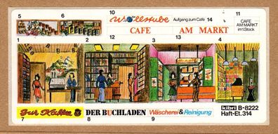 Kibri H0 Decals Aufkleber Et.314 B-8222 Wohn- und Geschäftshaus Stadthaus Cafe NEU