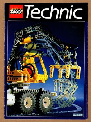 Lego Technic Faltblatt-Katalog Sortiment 1992 & Model Team