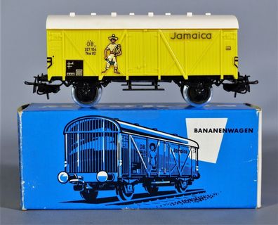 Märklin H0 4509 Bananenwagen Jamaica Güterwagen Waggon Wagen mit OVP dunkelblau