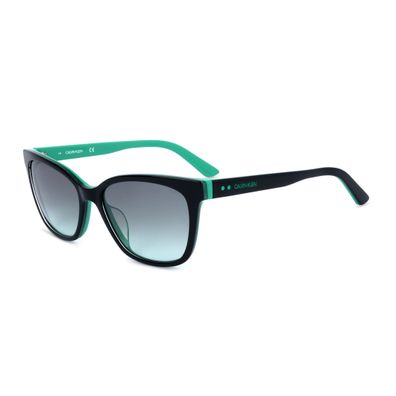Calvin Klein - Sonnenbrille - CK19503S-012 - Damen - black, turquoise