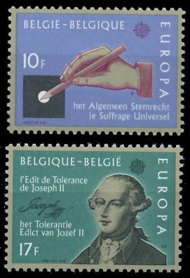 Belgien 1982 Nr 2100-2101 postfrisch S1E4BF6