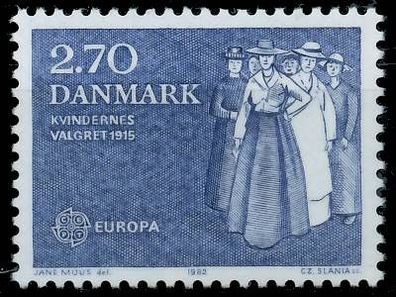 Dänemark 1982 Nr 750 postfrisch X5B51EE