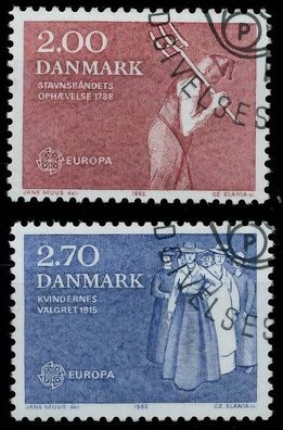 Dänemark 1982 Nr 749-750 gestempelt X5B51F2