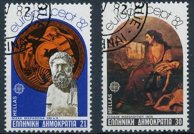 Griechenland 1982 Nr 1481-1482 gestempelt X5B52AE