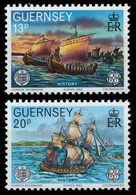 Guernsey 1982 Nr 246-247 postfrisch S1E4D36