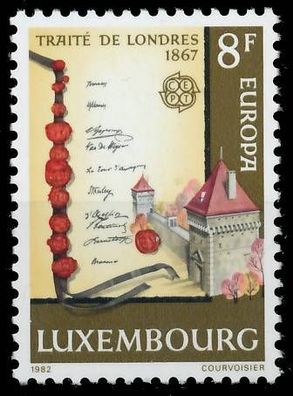 Luxemburg 1982 Nr 1052 postfrisch X5B543A