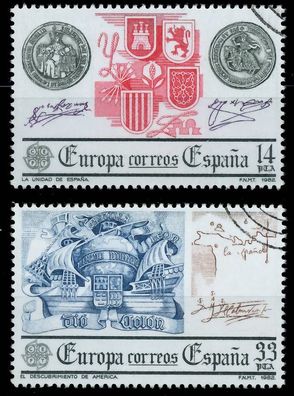 Spanien 1982 Nr 2545-2546 gestempelt X5B561A