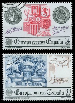 Spanien 1982 Nr 2545-2546 gestempelt X5B5616