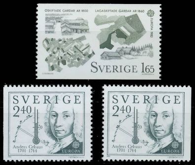 Schweden 1982 Nr 1187A-1188Dl Dr postfrisch X5B559A