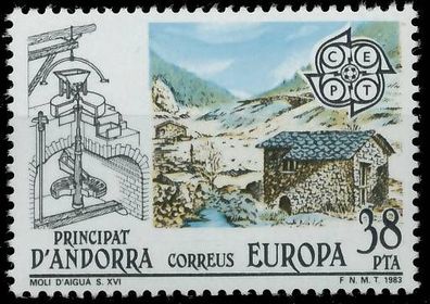 Andorra Spanische POST 1980-1989 Nr 166 postfrisch X5B56D6