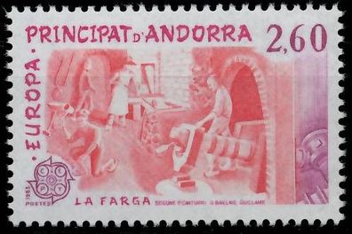 Andorra (FRANZ. POST) 1983 Nr 335 postfrisch X5B56AA