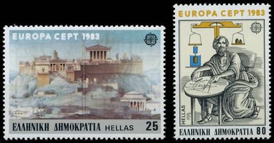 Griechenland 1983 Nr 1513-1514 postfrisch S1E51FE