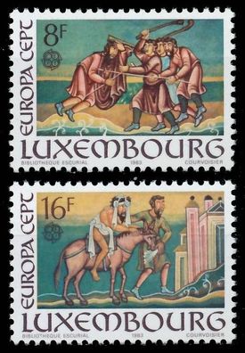 Luxemburg 1983 Nr 1074-1075 postfrisch S1E5392