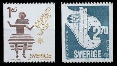 Schweden 1983 Nr 1237-1238 postfrisch S1E9502