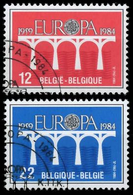 Belgien 1984 Nr 2182-2183 gestempelt X5B93AA