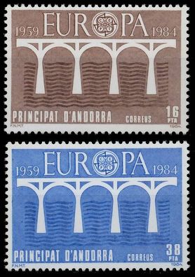 Andorra Spanische POST 1980-1989 Nr 175-176 postfrisch X5B9392