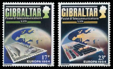 Gibraltar 1984 Nr 475-476 postfrisch X5B943A