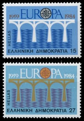Griechenland 1984 Nr 1555-1556 postfrisch S1E965E