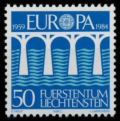 Liechtenstein 1984 Nr 837 postfrisch S1E97B6