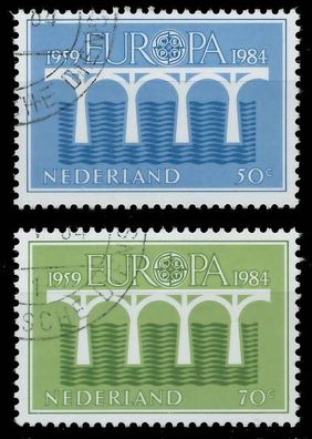 Niederlande 1984 Nr 1251A-1252A gestempelt X5B9606