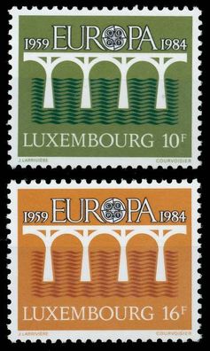 Luxemburg 1984 Nr 1098-1099 postfrisch X5B95B2
