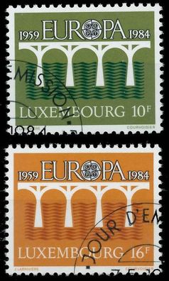 Luxemburg 1984 Nr 1098-1099 gestempelt X5B95B6