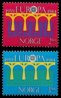 Norwegen 1984 Nr 904-905 postfrisch X5B9626