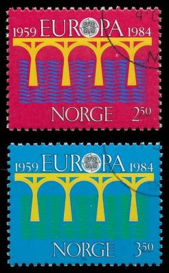 Norwegen 1984 Nr 904-905 gestempelt X5B962A