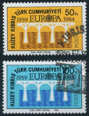 Türkisch-zypern 1984 Nr 142-143 gestempelt X5B9766
