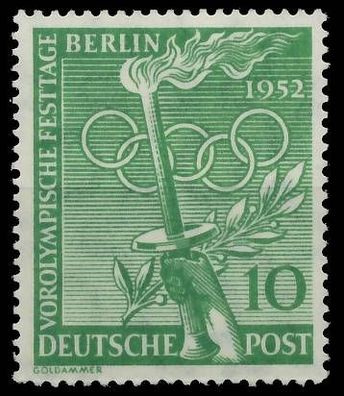 BERLIN 1952 Nr 89 postfrisch X5BE7A2