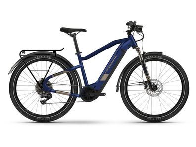 Haibike Trekking 7 i630Wh 2021 E-Bike Pedelec blue sand RH 52cm