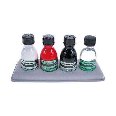 Zeigerlack-Set inkl. 3 Farben und Verdünnung