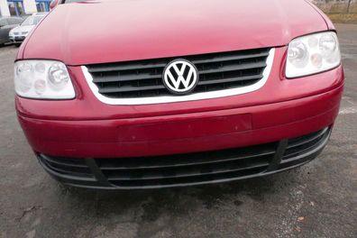 VW Touran 1T Stoßstange vorne Frontstoßstange Stoßfänger wein-rot braun LA3W