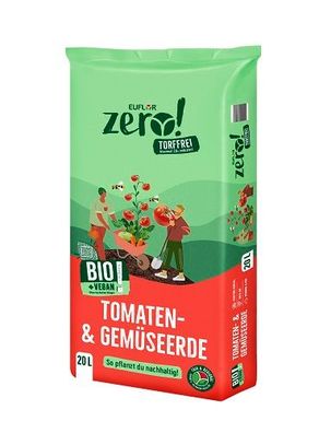 Euflor Zero! Bio Tomaten und Gemüseerde 20 Liter